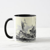 Kraken Angriff! Text der Tassen-w Tasse (Links)