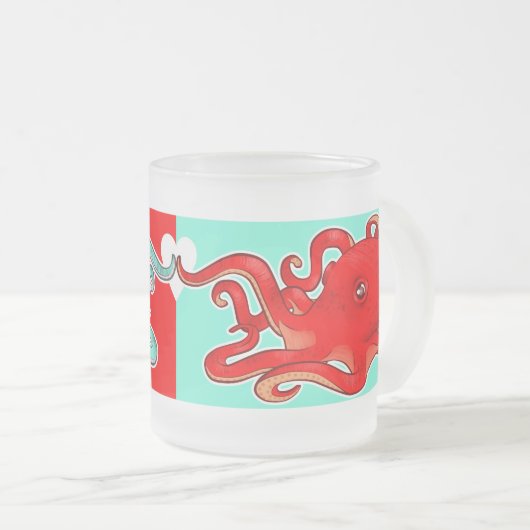 Kraken-Anziehungskraft Mattglastasse (VorderseiteRechts)