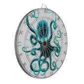 Kraken_Aqua Dartscheibe (Vorderseite Links)