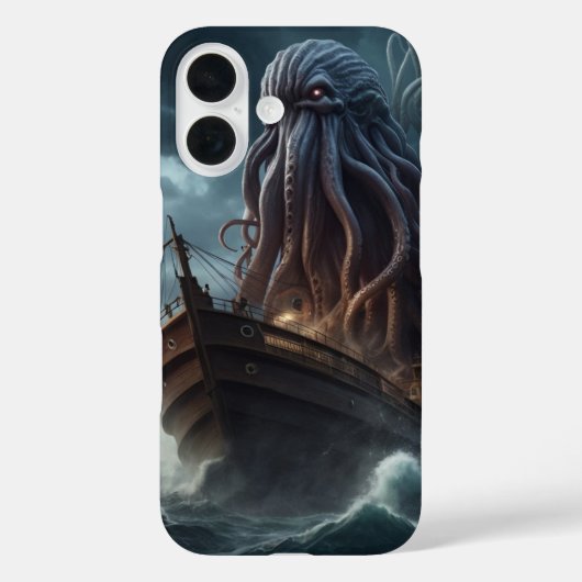 Kraken Attack Case-Mate iPhone Hülle (Rückseite)