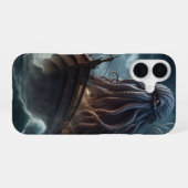 Kraken Attack iPhone 16 Hülle (Rückseite (Horizontal))