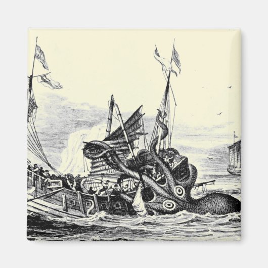 Kraken Attack! Magnet (Vorne)