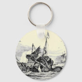 Kraken Attack! Schlüsselanhänger (Vorderseite)