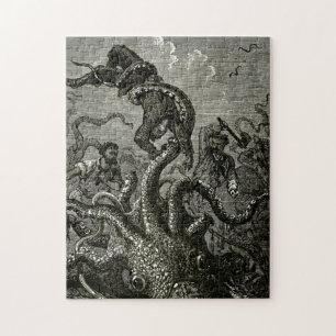 Kraken aus 20.000 Meilen unter dem Meer Puzzle