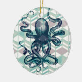 kraken aztekische Vintage Keramikornament (Links)