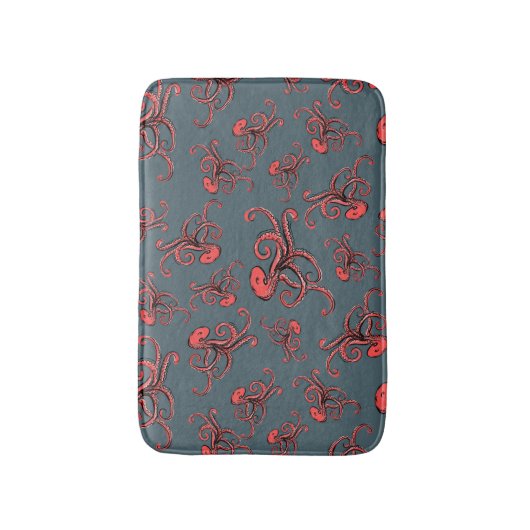 Kraken Badematte (Vorderseite Vertikal)