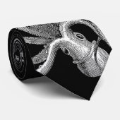 Kraken-Binde Krawatte (Gerollt)