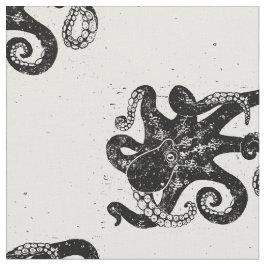 Kraken-Briefmarke Stoff