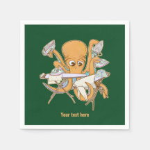 Kraken bügeln, überwältigt von der Arbeit.