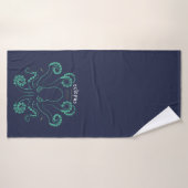 Kraken Cephalopod Tentacles Badehandtuch (Badehandtuch)