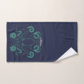 Kraken Cephalopod Tentacles Badhandtuch Set (Handtuch)