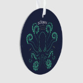 Kraken Cephalopod Tentacles Ornament (Vorderseite)