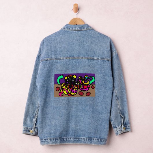 Kraken cooler Stil Jeansjacke (Hangar)