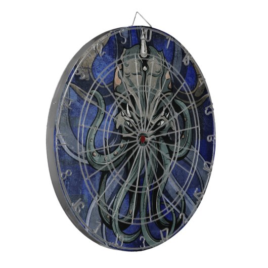 Kraken Dartscheibe (Vorderseite Links)