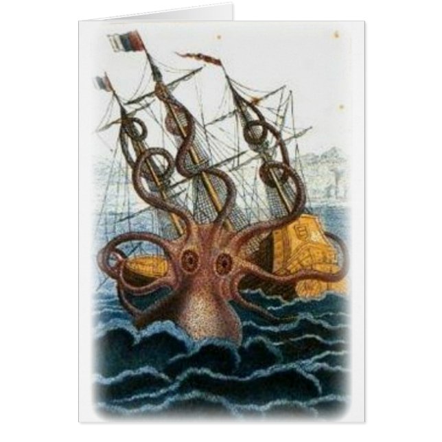 Kraken durch Pierre Denys de Montfort, 1801 (Vorne)