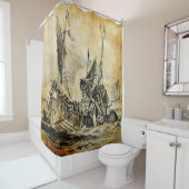 kraken duschvorhang (Beispiel)