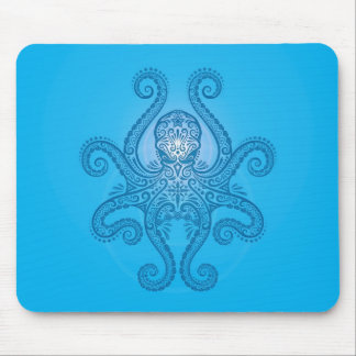 Kraken-Entwurf - hellblau Mousepad