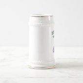 Kraken-Eulen-Roboter Bierglas (Mittel)