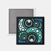 Kraken-Garten Magnet (Vorderseite/Rückseite)