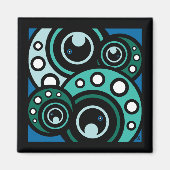 Kraken-Garten Magnet (Vorne)