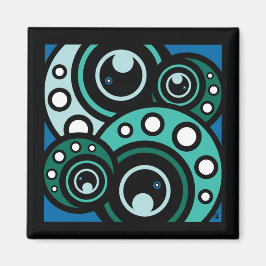 Kraken-Garten Magnet