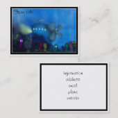 Kraken-Garten Visitenkarte (Vorne/Hinten)