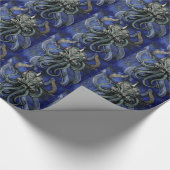 Kraken Geschenkpapier (Ecke)