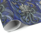 Kraken Geschenkpapier (Rolleneckpunkt)