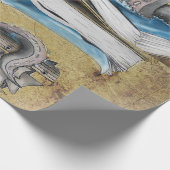 Kraken Geschenkpapier (Ecke)