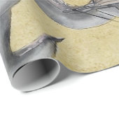 Kraken Geschenkpapier (Rolleneckpunkt)