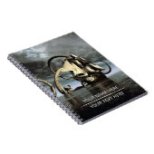 Kraken. Giant octopus bringing down a pirate ship Notizblock (Rechte Seite)