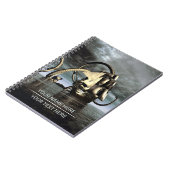 Kraken. Giant octopus bringing down a pirate ship Notizblock (Linke Seite)