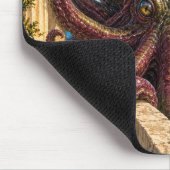Kraken, Gothic Fantasy Monster Mousepad (Ecke)