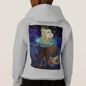 Kraken Groß und Caravella Hoodie (Rückseite)