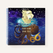 Kraken Groß und Caravella Notizblock (Vorderseite)