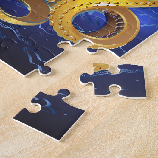 Kraken Groß und Caravella Puzzle (Seite)