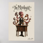 Kraken hinter der Bar Poster (Vorne)