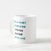 kraken Jäger, furchtlos Kaffeetasse (Vorderseite Links)