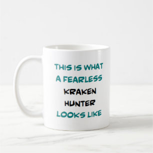 kraken Jäger, furchtlos Kaffeetasse