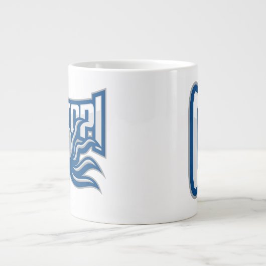 Kraken-Kaffee-Tasse - 20oz Jumbo-Tasse (Vorderseite)