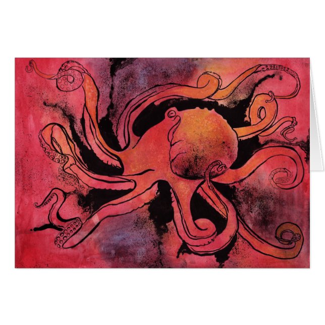 Kraken-Karte (Vorderseite (Horizontal))