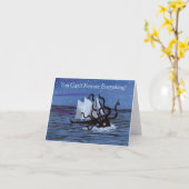 Kraken-Karte Karte (Gelbe Blume)