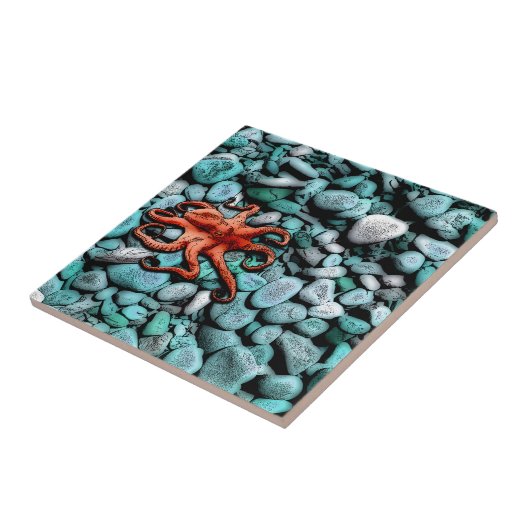 Kraken-Kiesel Fliese (Seite)