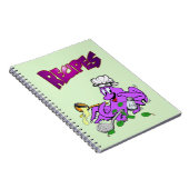 Kraken-Koch-Rezept-Foto-Notizbuch Notizblock (Rechte Seite)