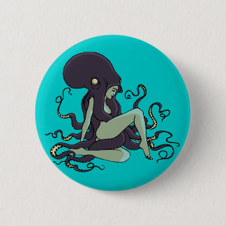 Kraken-Königin Button