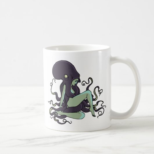 Kraken-Königin Kaffeetasse (Rechts)