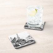 Kraken/Krake Eatting ein Piraten-Schiff, Untersetzer (Rechte Seite)