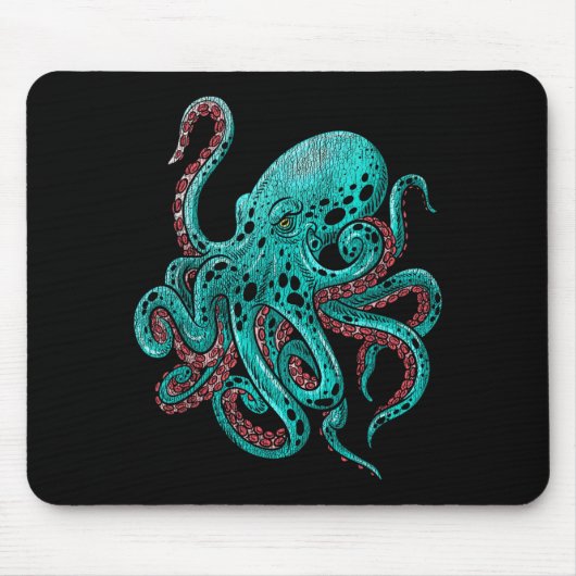 Kraken Krake Mousepad (Vorne)
