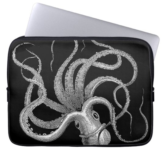 Kraken-Laptophülle Laptopschutzhülle (Vorderseite)