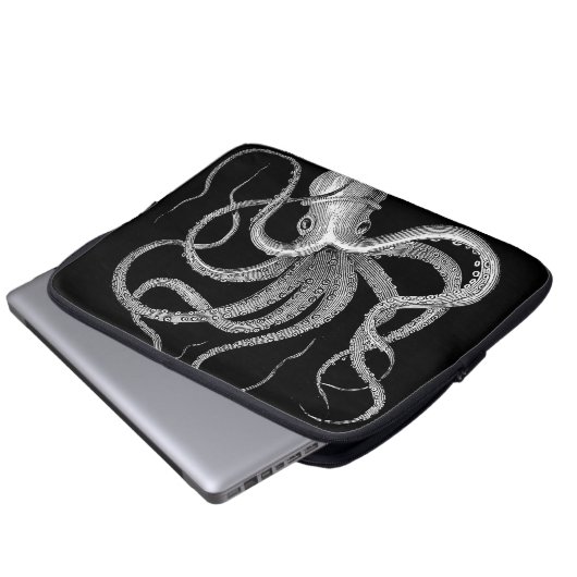Kraken Laptophülse Laptopschutzhülle (Vorne Knopf)